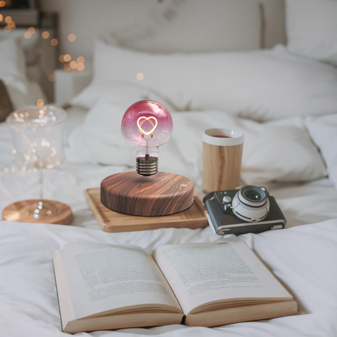 LÁMPARA DE LEVITACIÓN MAGNÉTICA