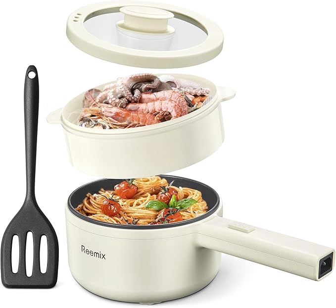 🔥🍜 OLLA DE COCCIÓN ELÉCTRICA PORTATIL 🍜🔥
