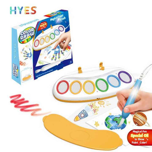 Pluma Mágica Brillante Colorida