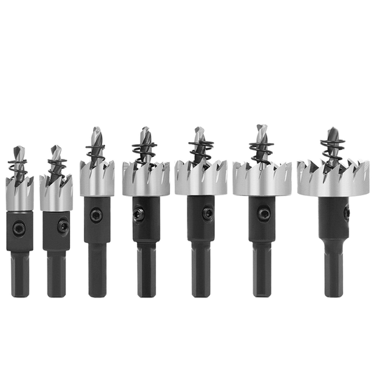 Juego de 5 Brocas de Sierra HSS (16–30 mm)