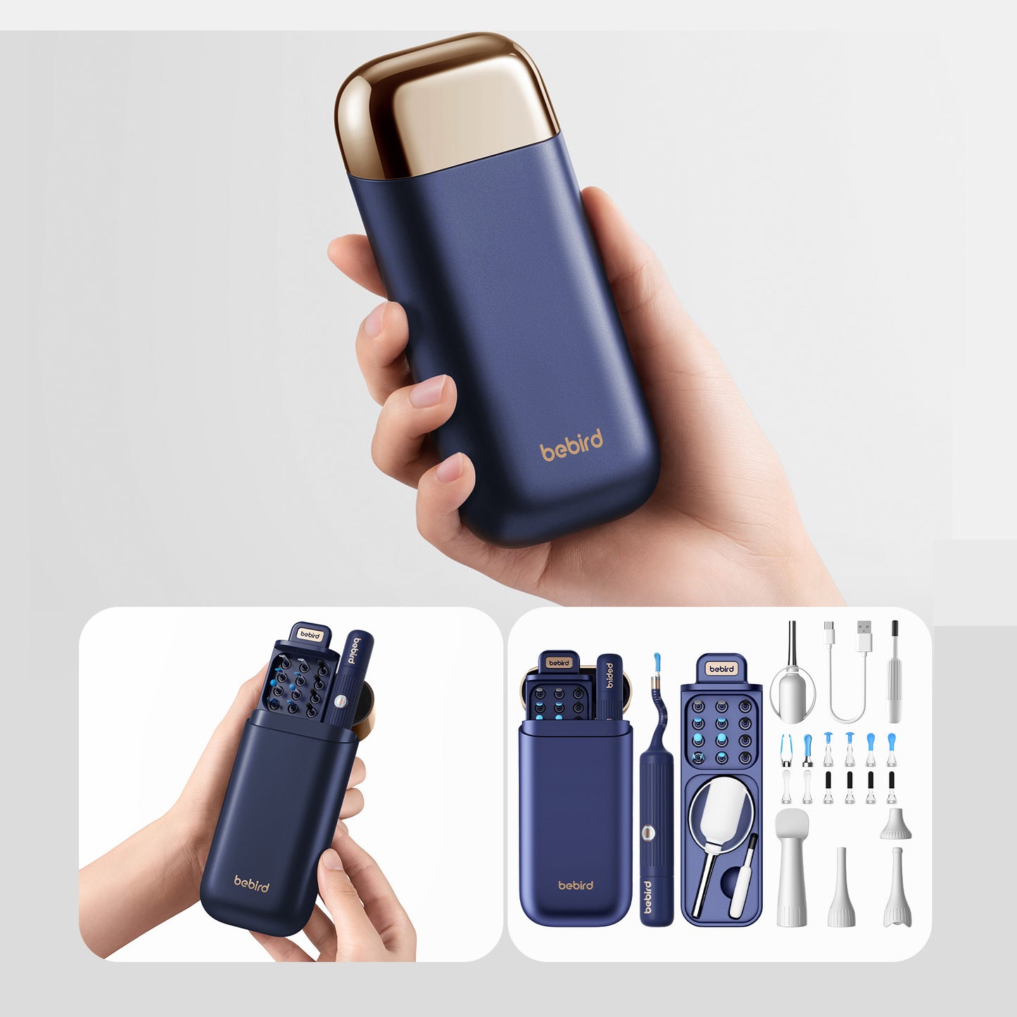 Removedor de Cera de Oídos con Cámara y Luz