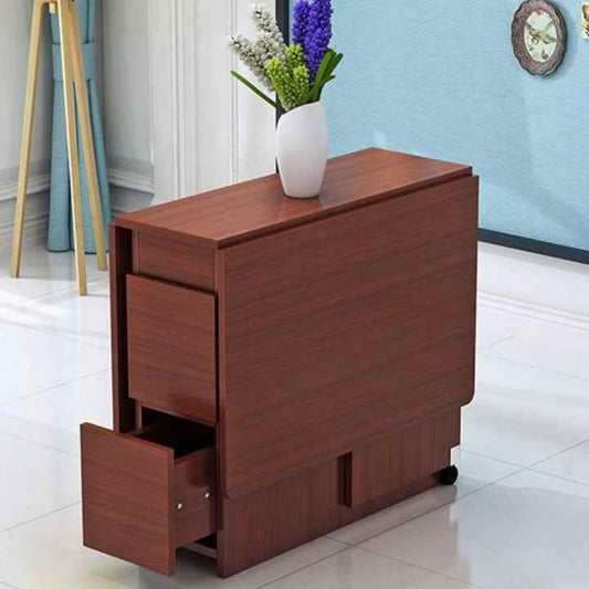 MESA DE COMEDOR EN MADERA PLEGABLE