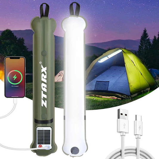 Lámpara de Camping Inflable y Plegable para Exteriores
