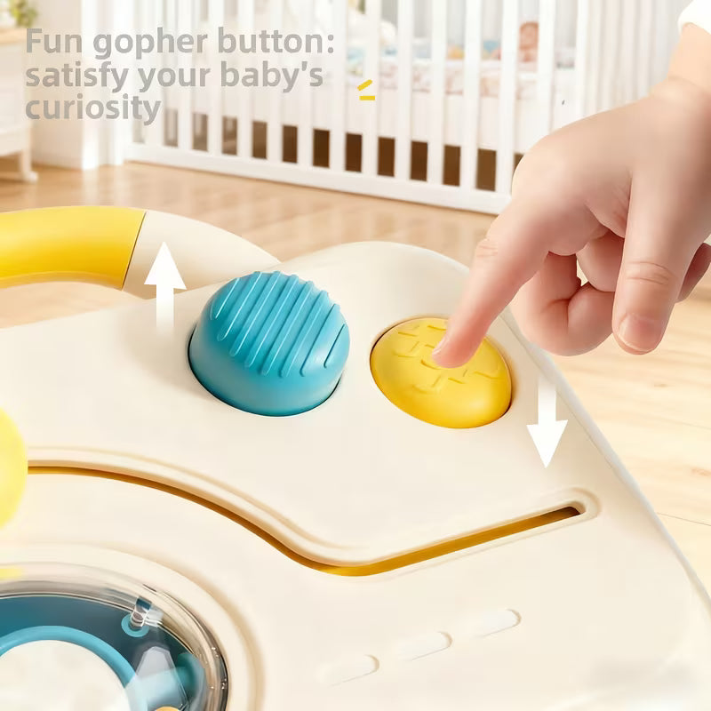 BELEMAR Juguete Multifuncional de Desarrollo para Bebés 🌈🎶 | 8 Actividades Sensoriomotoras para Aprender Jugando (0-5 Años)