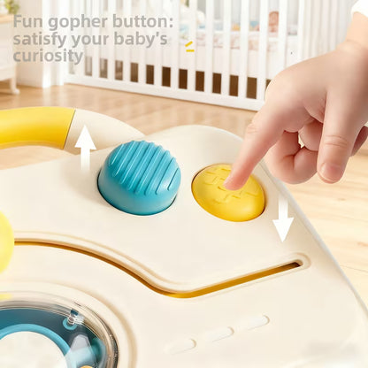 BELEMAR Juguete Multifuncional de Desarrollo para Bebés 🌈🎶 | 8 Actividades Sensoriomotoras para Aprender Jugando (0-5 Años)