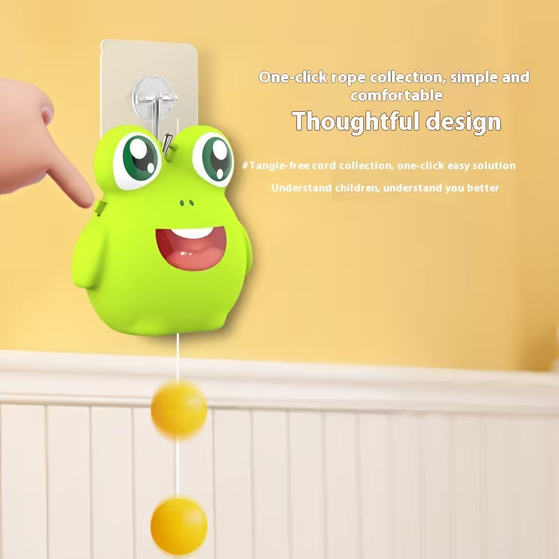 Raqueta de Tenis de Mesa Colgante para Niños | Entrenador de Coordinación Mano-Ojo y Juego Padre-Hijo | Uso en Interiores