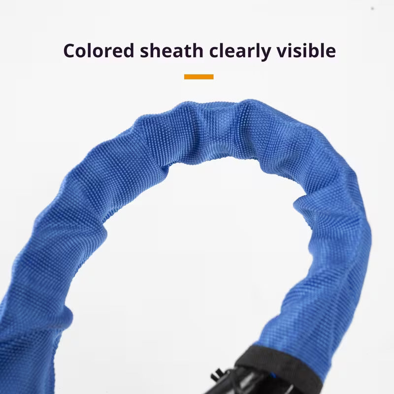 BLOQUEO DE VOLANTE SINODIVING – ANTIRROBO UNIVERSAL CON CABLE DE ACERO GRUESO Y HEBILLA DE SEGURIDAD