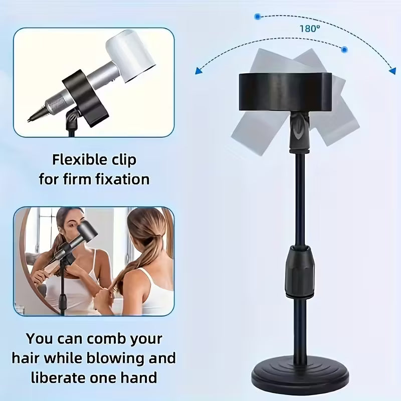 💨🛁✨ Soporte para Secador de Pelo | Compatible con Casi Cualquier Secador | Organización y Comodidad