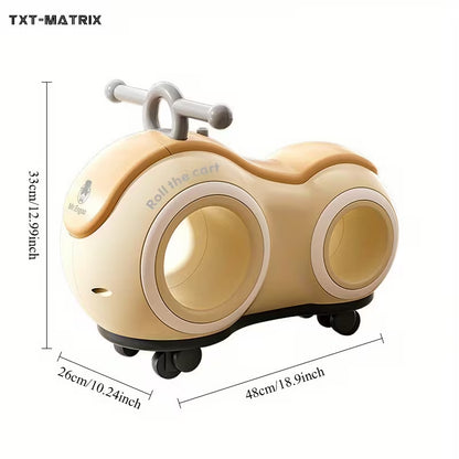 Bicicleta de Bebé de Cuatro Ruedas – Mini Patinete "Cacahuete" para Niños de 1 a 3 Años