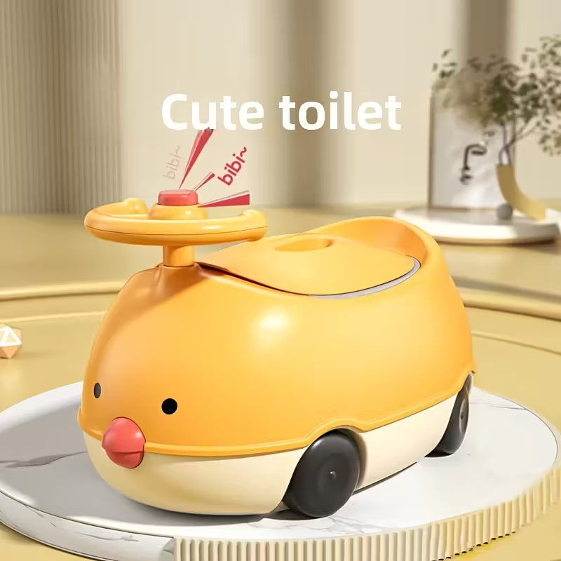 Asiento de Entrenamiento de Inodoro para Niños | Tapa Acolchada Suave y Diseño Portátil