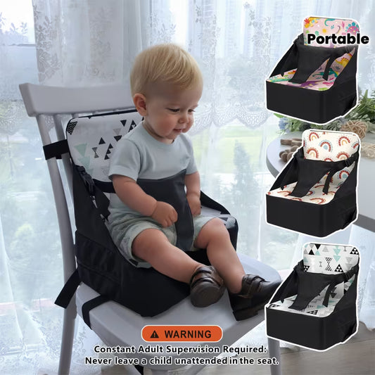 Silla de Comedor Ajustable Infantil – Cojín Elevador Portátil con Aumento de Altura y Base Antideslizante