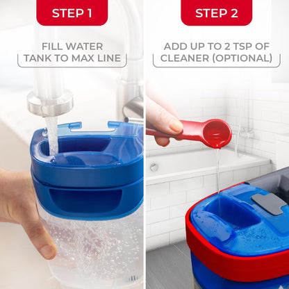 istema de Trapeador Plano con Microfibra