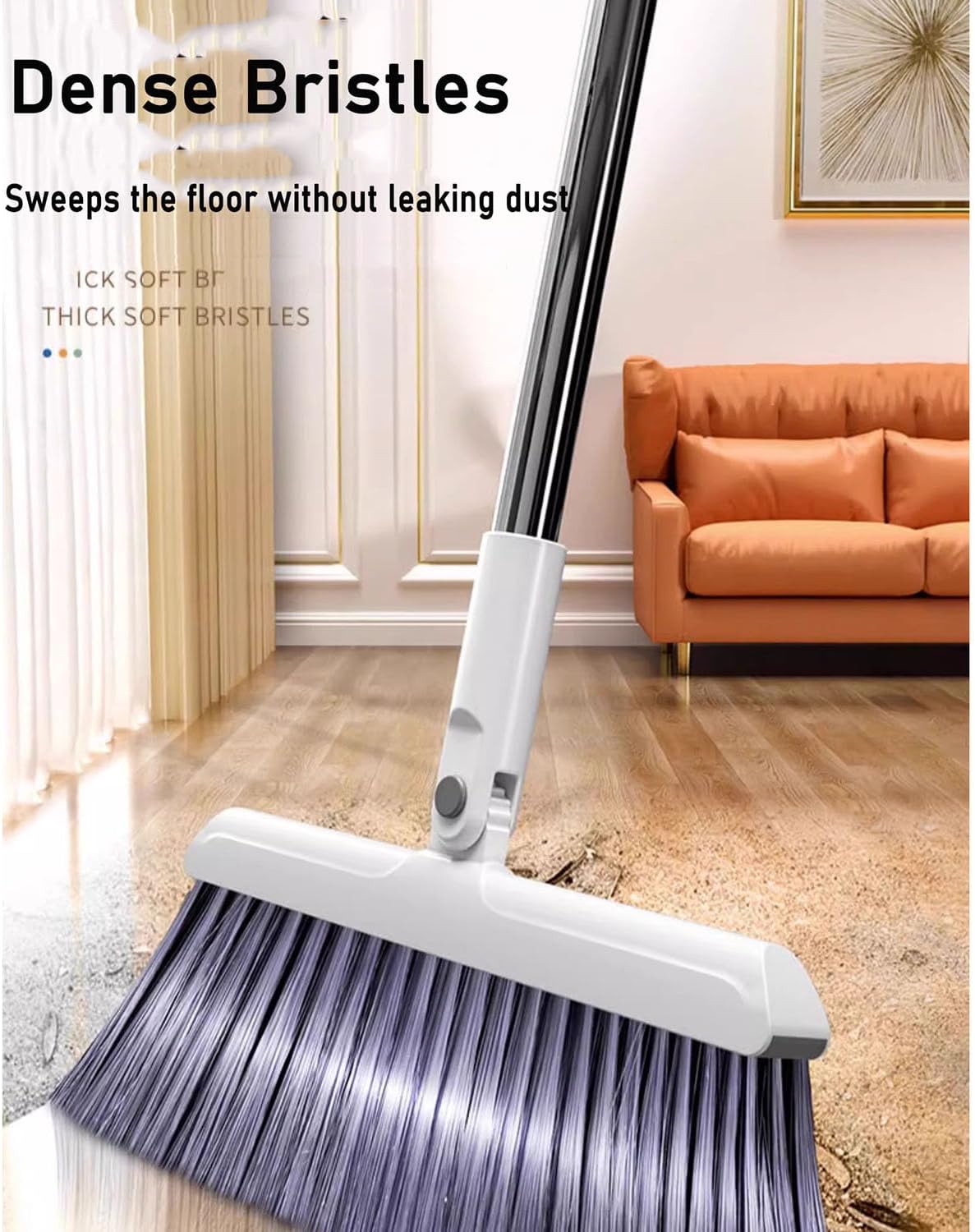 JUEGO DE ESCOBA Y RECOGEDOR PLEGABLE