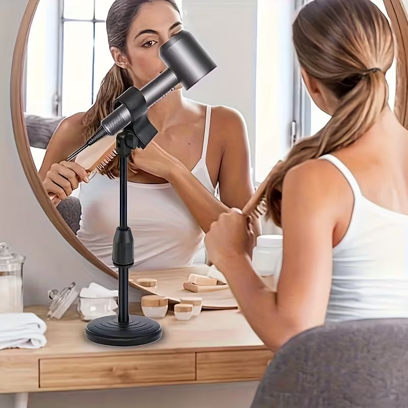 💨🛁✨ Soporte para Secador de Pelo | Compatible con Casi Cualquier Secador | Organización y Comodidad