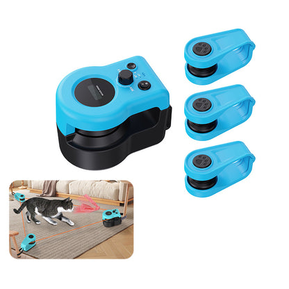 RUEDA ELÉCTRICA PARA CORRER PARA MASCOTAS – JUGUETE INTERACTIVO CON CONTROL REMOTO Y VELOCIDAD AJUSTABLE