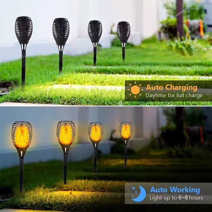 Antorcha Solar LED 96 Luces