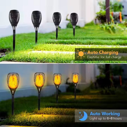 Antorcha Solar LED 96 Luces