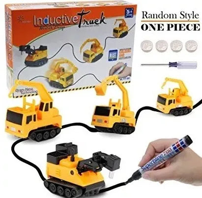 Carro Mágico Sigue la Línea Negra