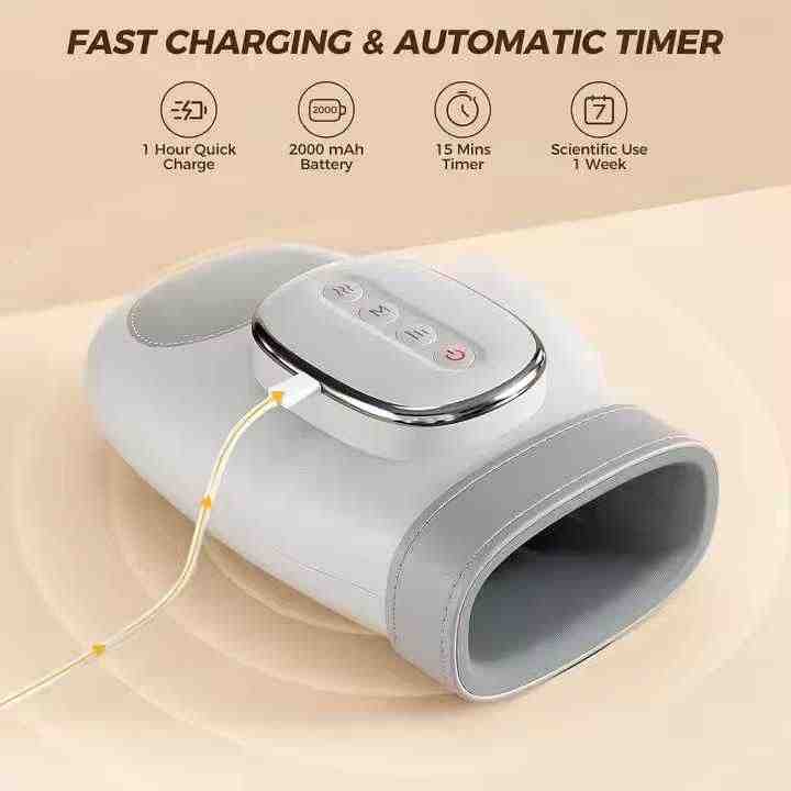 Masajeador térmico con compresión de aire