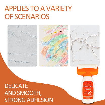 Pintura de Látex con Rodillo de Acabado Brillante