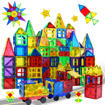 🧲🌈🧠 Bloques Magnéticos Educativos Coloridos | Juguetes Magnéticos para Niños