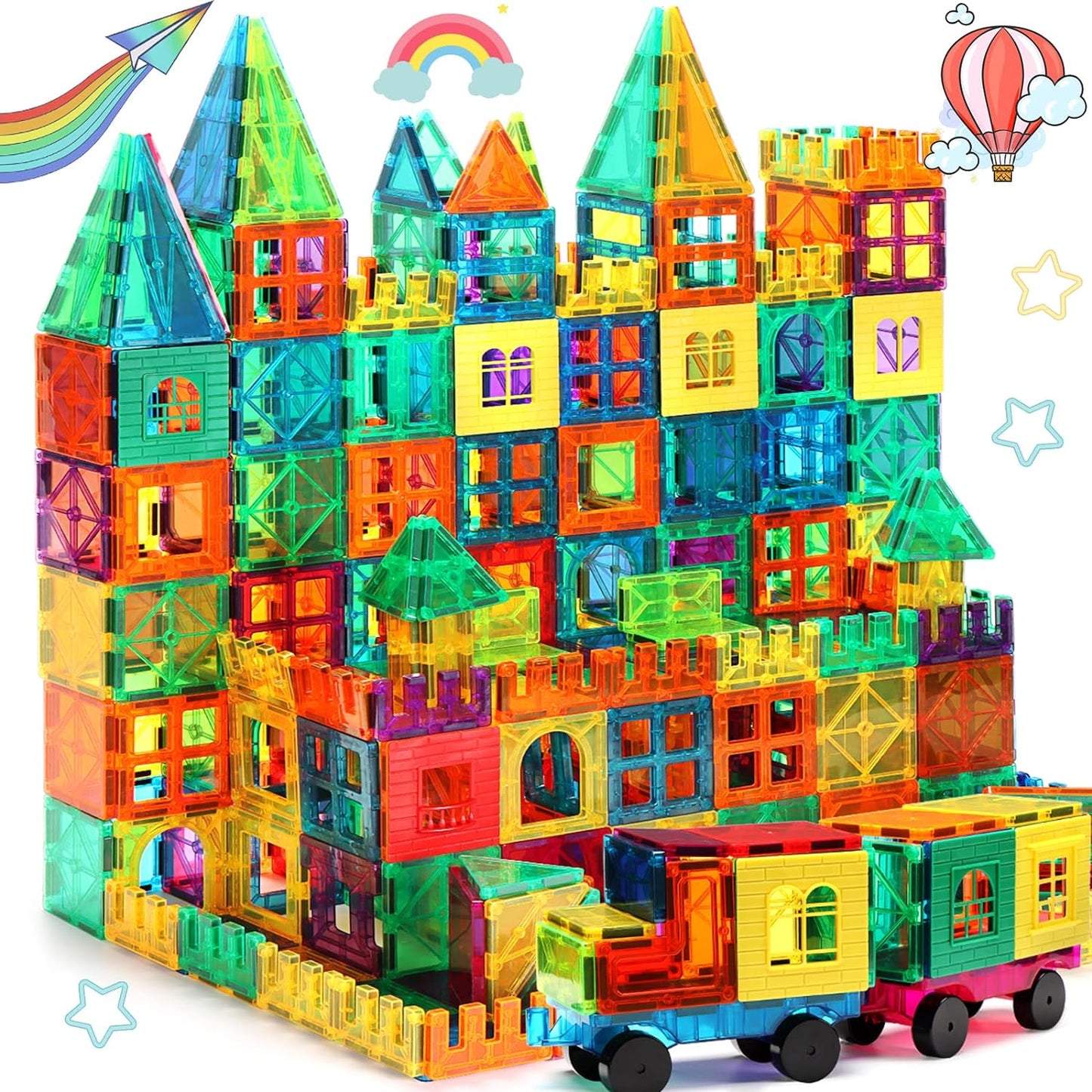 🧲🌈🧠 Bloques Magnéticos Educativos Coloridos | Juguetes Magnéticos para Niños