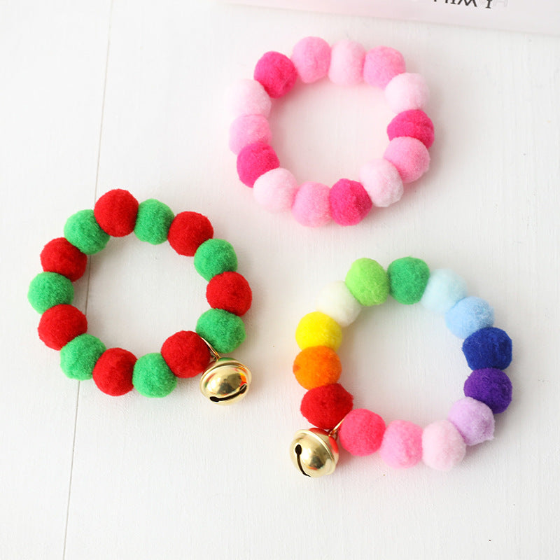 Collar de Pompón para Gatos y Perros