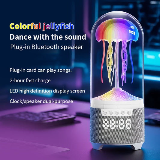 Altavoz de Escritorio 116Pro – Diseño Pulpo/Medusa con Iluminación LED RGB y Audio Bluetooth