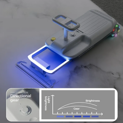Go-Kart Giratorio Antivuelco con Función de Limpieza