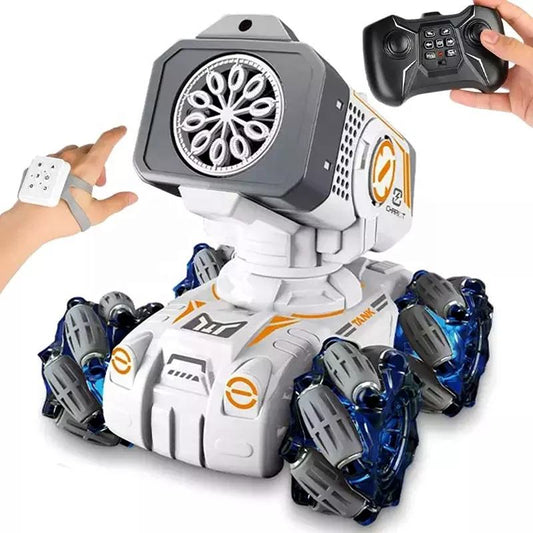 🚗✨🫧 Coche de Juguete RC 2.4GHz con Control por Gestos | Derrapes, Acrobacias 360° y Burbujas 2 en 1
