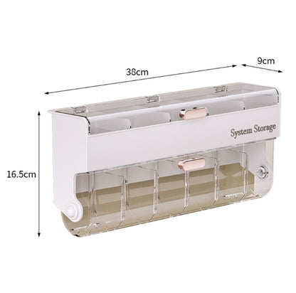 Organizador de Pared con Cajones Acrílicos