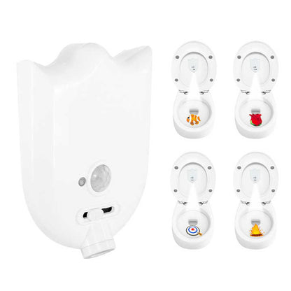 “Tecnología y diversión para el baño… ¡en cada visita!” 🚽🌟