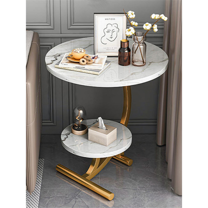 Mesa Auxiliar Pequeña de Dos Niveles