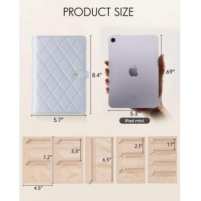 libro de almacenamiento de joyas plegable