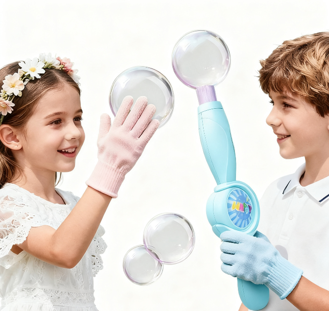 🫧✨🪄 Máquina de Burbujas de Humo con Varita Mágica | Juguete de Burbujas Favorito para Niños