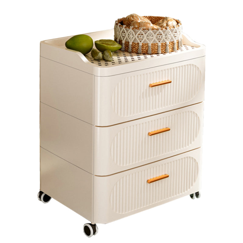 Mesa de Noche Multiusos con Ruedas