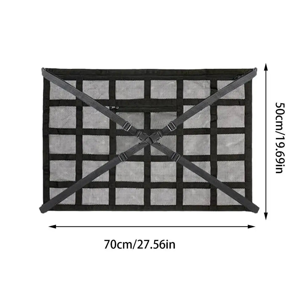 Bolsa de Almacenamiento para Techo de Coche — Red Interior de Carga Transpirable, Segura y de Gran Capacidad