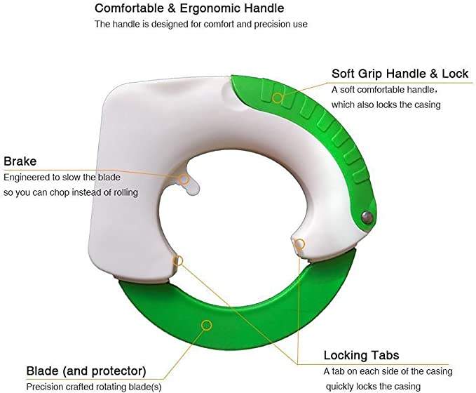 Cuchillo Redondo Multifuncional para Cocina