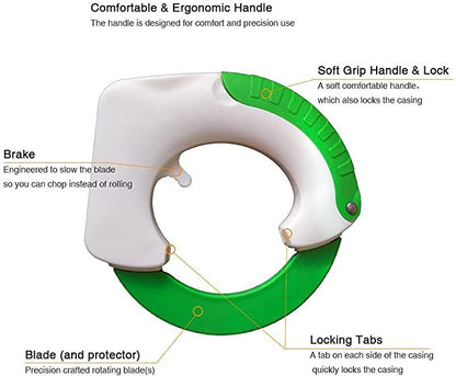 Cuchillo Redondo Multifuncional para Cocina