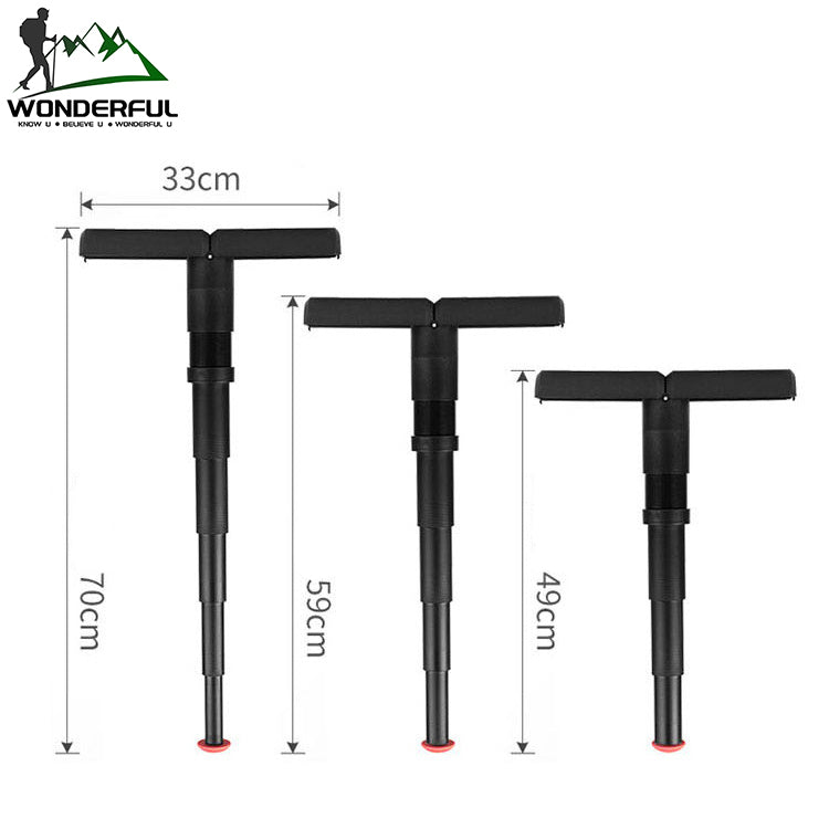 Silla Plegable Portátil 2 en 1 – Bastón Telescópico para Sentarse o Estar de Pie