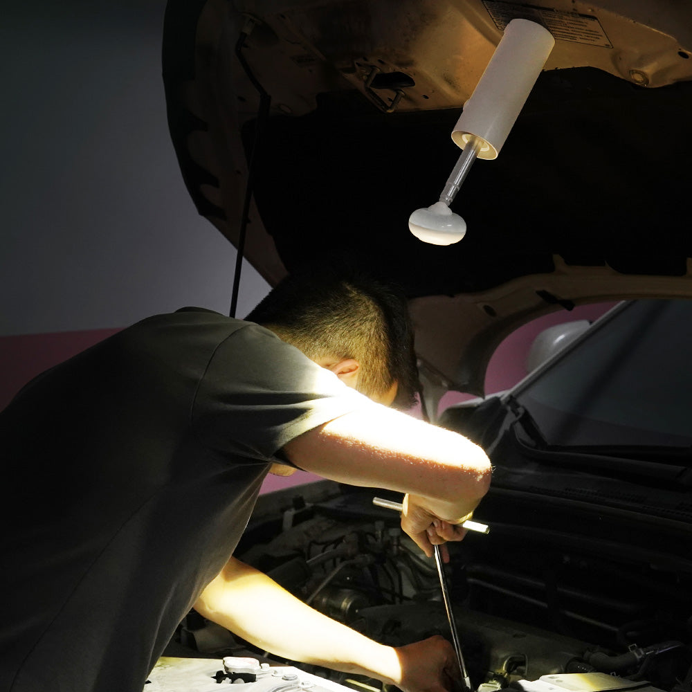 Lámpara Telescópica Recargable para Exteriores