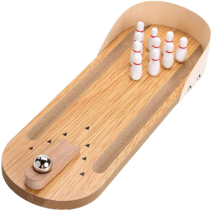 Juego de Bolos de Mesa Miniatura