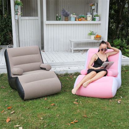 Sofá de Aire Inflable en Forma de “S”
