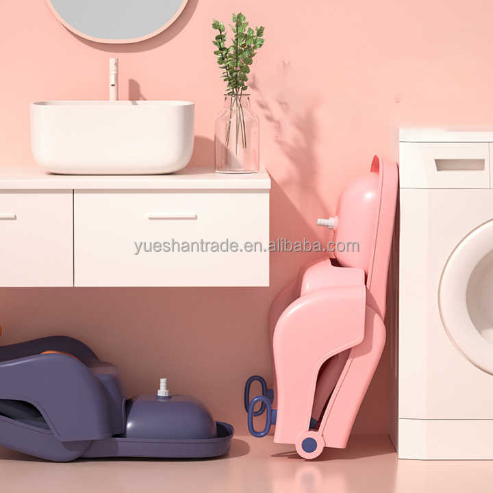 Silla de Champú para Bebé — Cojín Impermeable de Cuero PU, Antideslizante y Súper Cómoda para Baño Infantil
