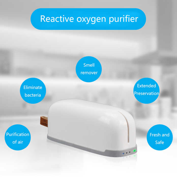purificador recargable para tu nevera con generador de ozono