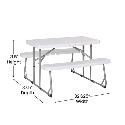 silla de jardín con mesa plegable para niños,