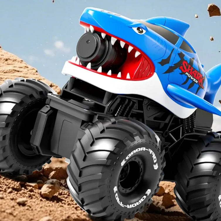 🚙💦 Camión Monstruo RC Tiburón 2.4 GHz | Vehículo Anfibio Todoterreno Agua y Tierra