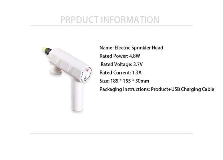 Pulverizador de Agua Eléctrico