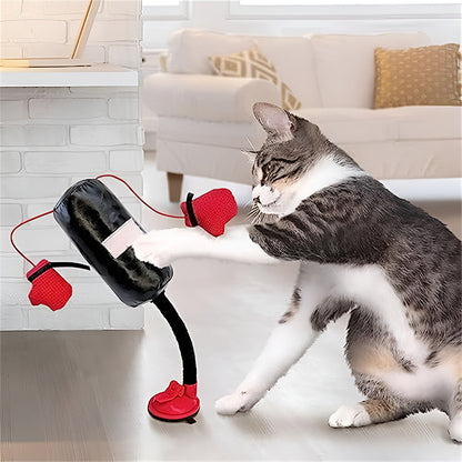 Mini Saco de Boxeo para Gatos