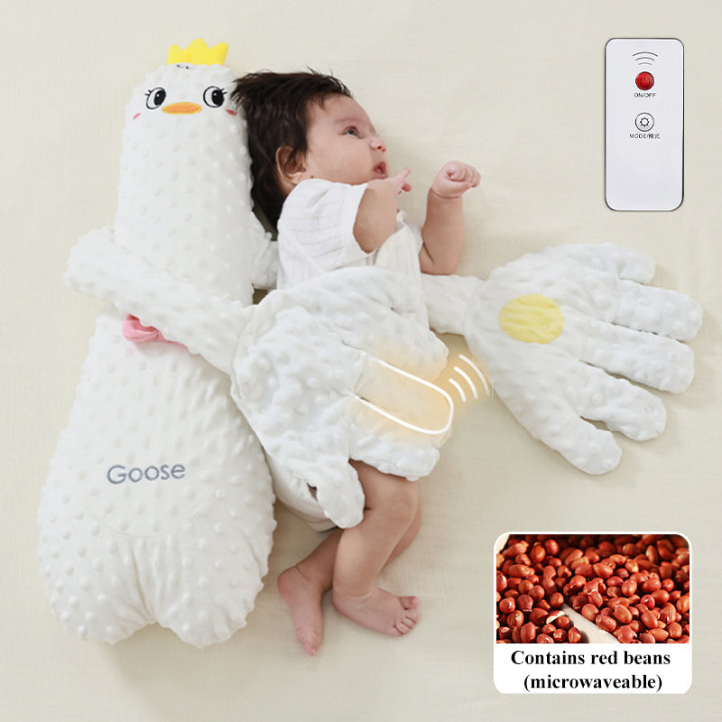Almohada de Ganso Blanco Grande para Bebés – Suavidad, Calma y Confort Para un Sueño Más Tranquilo